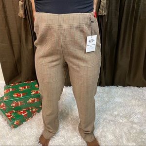 Vintage Brown Plaid Pants by Limited America